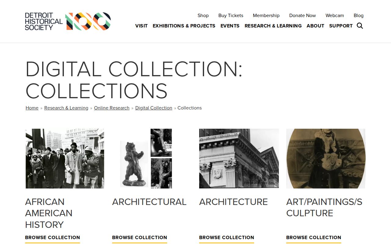 Detroit city directory context in Detroit Historical Society collections